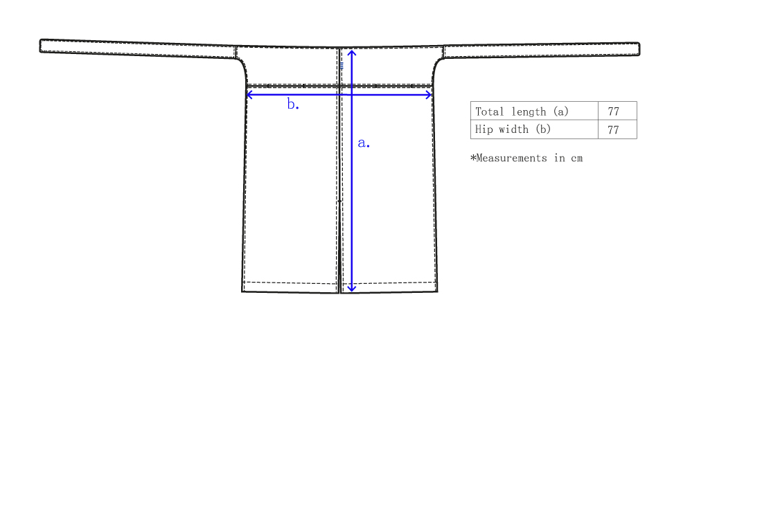 bastidaforwork measurments obu apron uniform workwear