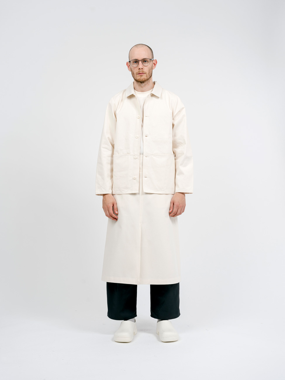 Fuchu camisa natural 1 Bastidaforwork workwear uniforme design sustainable fuchu shirt natural 1